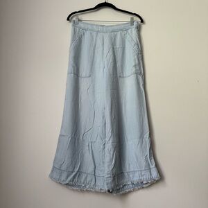 Anthropologie Light Blue Wide Leg Pants
